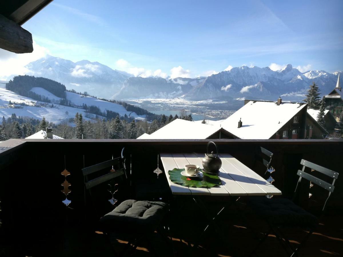 Ackaert Ferienwohnung Top of Thun Exterior foto